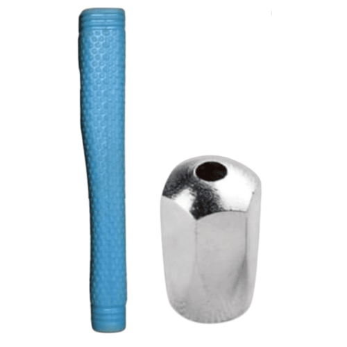 Pommel grip set